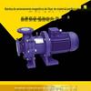 Bomba de acionamento magnético de liga plástica de PTFE perfluorado CQB-F / bomba magnética química anticorrosiva fluoroplástica