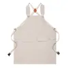 Amazon Delantal de Lona de Algodón Impermeable con Múltiples Bolsillos, Logo Personalizado, para Jardinería Casera y Carpintería, Resistente al Desgaste, Ropa de Trabajo para Hombres