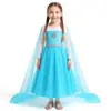Nuevo Vestido de Princesa Frozen para Niños Vestido de Niña Elsa Disfraz de Princesa Elsa