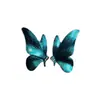 Pendientes Vintage "Teal Fly" Mariposa Azul de Buena Xinyu