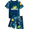 Traje de baño para niños de talla mediana y grande, para adolescentes, con abertura en la parte delantera, 2023