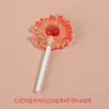 Acrílico Artificial Transparente Más Ojo de Oveja Uña Paleta Llavero Colgante DIY Flor Pequeña Joyería Accesorios