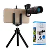 Lente de Telescópio Telefoto para Celular 18X25 Monóculo de Alta Definição Lente Externa Universal para Fotografia Atacado