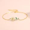 Design Original Prata de Lei s925 Pulseira de Margarida Feminina Estilo Coreano Simples Criativa Elegante Leve Luxo Nova Joia de Mão