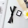 Para Apple Applewatch Watch S9/8/76/5 Cadena de Metal Cuerda de Paraguas Tejida Correa iwatch se