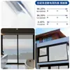 Película de aislamiento térmico electrostático para vidrio anti-miradas de un solo paso protector solar de oficina anti-miradas perspectiva unidireccional nueva súper adsorción electrostática