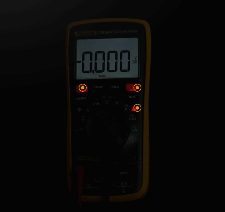 福禄克fluke数字万用表15BMAX原装正品电工高精度17B+手持式数显