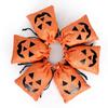 Nuevo Venta Caliente Transfronteriza Fiesta de Halloween Dulces Regalo de Halloween Decoración Embalaje Bolsa con Cordón Bolsa con Cordón de Lino