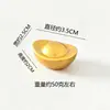 Lingotes de Oro de Imitación Sólidos Adorno Dorado Diez Mil Lingotes Lingotes de Oro Atracción de Riqueza Olla para Reunir Tesoros Decoración Recepción de Tienda Regalo de Inauguración