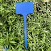 Etiquetas de Plástico para Plantas en Forma de T, Etiquetas de Jardinería, Etiquetas para Flores, Etiquetas de Identificación, Pequeñas Etiquetas Esenciales de Color Verde para Plantas