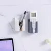 Caja de Almacenamiento para Control Remoto de TV y Teléfono Móvil, Soporte de Pared sin Taladro para Control Remoto de Aire Acondicionado y Cargador de Teléfono Móvil