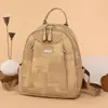 Mochila de viagem versátil de moda outono 2026 transfronteiriça, mochila casual leve para mulheres