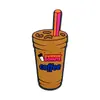 Dunkin Donuts-Patch de Borracha Macia em PVC Capa de Celular Boneca Decorativa Acessórios Planos Acessórios para Joias DIY