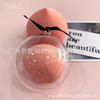 Esponja de Maquillaje Quankou Ultra Suave Color Durazno Puff de Durazno Puff con Forma de Durazno Que No Absorbe Polvo para Aplicación Suave y Fijación