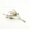 Plantas Aquáticas Artificiais de Plástico Mais Vendidas Acessórios para Material de Flor de Gelo Branco Planta Verde Corsage de Chapéu DIY