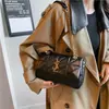Bolso de Mujer 2026 Primavera/Verano Nuevo Sensación de Alta Gama Bolso Acolchado de Diamantes Textura Estilo Chanel Bolso con Cadena Bolso de Hombro Cruzado Moderno
