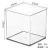 RecompraVaso de Plástico Transparente, Balde de Flores Transparente de Vidro, Balde de Flores Durável para Floricultura, Recipiente Hidropônico