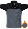 Casaco Cardigan Masculino de Lã Grossa Tamanho Grande Esportivo Casual Antiestático Com Gola Quente Solto