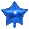 Atacado de fábrica balão de alumínio estrela de cinco pontas de 18 polegadas decoração de festa de casamento Dia dos Namorados balão de folha de alumínio estrela