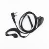 Cable para audífono walkie-talkie curvo Guotong Teléfono intercomunicador universal de alta gama con gancho para la oreja Auricular anti-tirones baofeng 5R
