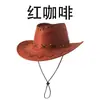 Chapéu Grosso de Cosplay de Cowboy Ocidental Infantil