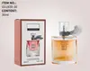 Perfumes de Comércio Exterior Estão Vendendo Bem Através das Fronteiras, Perfume Feminino de 30ml com Caixa de Exibição, Amostra de Perfume de Marca Grande, Mini Perfume