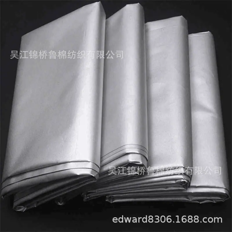 黑丝牛津布涂银布实拍.jpg