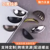 Manija de Botón Pequeño Redondeada Semiredonda Moderna Simple de Concha Cajón de Gabinete de Medicina China Dorado Negro Blanco Manija Nórdica Retro