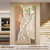 Pintura Decorativa de Entrada Modelo Nuevo 2026 con Diseño de Nueve Peces, Pintura Colgante de Cara a la Puerta, Sensación de Lujo Ligero y Gama Alta, Arte de Pared para Pasillo