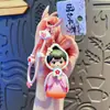 Chaveiro de Vinil Original Estilo Chinês Menina de Longa Canção Desenho Animado Fofo Tendência Chinesa Beleza Estilo Antigo Pingente de Bolsa Pequeno Presente