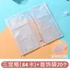 Libro de Almacenamiento de Joyería Transparente Portátil Sello de PVC Anti-Oxidación Bolsa de Almacenamiento para Collares de Plata Pendientes 3 pulgadas 5 pulgadas