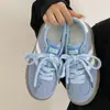 Zapatillas de Entrenamiento Retro Alemanas para Mujer 2026 Primavera Otoño Nuevas Zapatos Blancos ins de Moda Versátiles Nicho Estudiante Casual Deportivas Zapatillas de Tabla