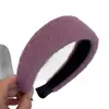 Diadema de Lana Retro de Ala Ancha para Otoño e Invierno para Mujer, Nuevo Accesorio Versátil para el Cabello para Salir, Diadema Alta, Adorno para el Cabello