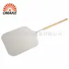Comercio exterior exportación herramientas de cocina para hornear pala volteadora de horno de 12 pulgadas pala para hornear pizza mango de madera pala de horno