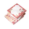 Lindas Notas Adhesivas de Manzana Papel Adhesivo para Estudiantes Material de Diario de Alto Valor Pegatinas Pegatinas de Mensajes de Oficina Regalos