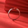 Anillo de Chicas de Moda Hongyun Koi Lujo Ligero Esmalte de Gota Anillo Abierto Estilo Chino Carpa Roja Anillo de Dedo para Novia