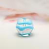 Han Yuyuan Color Lindo Gota de Aceite Vidrio Cuenta Redonda Agujero Recto Hecho a Mano DIY Aretes Pulsera Colgante Material de Decoración Accesorios