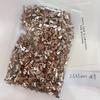 Pacote inteiro atacado joias de diamante para unhas de fundo plano 1440 peças de champanhe cintilante tamanho açúcar ovos de pombo joias de diamante para unhas