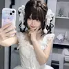 Otoño Invierno Corazón Copo de Nieve Doble Pinza Suave Lindo Bola de Pelo Accesorios para Cola de Caballo Lazo Pequeño Pinza de Pato Pinza para el Cabello Femenina