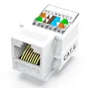 Libre de jugar seis tipos de módulo de red gigabit CAT6 RJ45 interfaz de un bit cable de red de información módulo de computadora CAT6