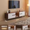 Rack para TV para Sala de Estar, Apartamento Pequeno, Rack de Chão de Alta Qualidade, Novo Modelo 2025, Conjunto de Mesa de Centro e Rack para TV