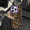 Nova capa de telefone Apple 16Pro com estampa de leopardo aplicável iPhone15pro Creative 14Pro Personalidade 13/12 Resistente a quedas