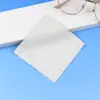 Pano para Óculos Personalizado, Pano de Camurça para Espelho, Embalado Individualmente 10x10cm Pano de Limpeza de Fibra para Celular, Joias, Ilha de Seda
