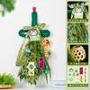 Decorações Penduradas para o Festival do Barco-Dragão Buquê de Artemísia e Cálamo Decoração de Pendurar na Porta Pacote de Material DIY Feito à Mão Enfeites de Pendurar na Porta Zongzi Prontos