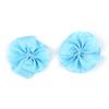Flor de Fita Artesanal Casamento Pequena Flor Rosa Flor Decorativa de Mão Acessórios de Cabelo Material Acessórios DIY Flor