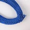 Corda Paracord 5mm Sete Fios Tecida à Mão 2m Material Artesanal DIY para Tecelagem de Pulseiras e Cordas Coloridas Trançadas