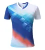 Ropa Deportiva de Exterior de Secado Rápido Transpirable Estilo Nuevo Transfronterizo para Adultos Hombres y Mujeres Ropa de Entrenamiento Ping Pong y Bádminton Personalizable con Logo Top Individual