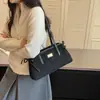 Bolso de hombro tipo bandolera de gran capacidad con retazos de moda estilo coreano, nuevo modelo otoño 2026, bolso de mano diario para el trabajo, bolso de axila