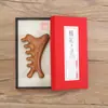 Peine de Masaje Meridianos de Sándalo Tallado Mango Redondo Casero Personalizable Peine de Sándalo Dientes Suavizantes del Cuero Cabelludo Peine de Madera Compacto Portátil