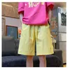 Nuevos Shorts de Colores Dopamina para Hombre Primavera/Verano, Delgados, Casuales, Deportivos, Pantalones de Cinco Puntos, Venta al por Mayor